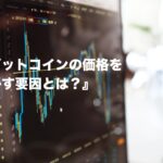 ビットコインの価格を動かす要素は何か  -各データから検証する-