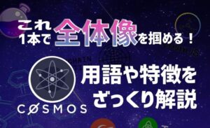 これ一本で全体像を掴める！Cosmos（ATOM）関連の用語や特徴をざっくり解説！【コスモス】