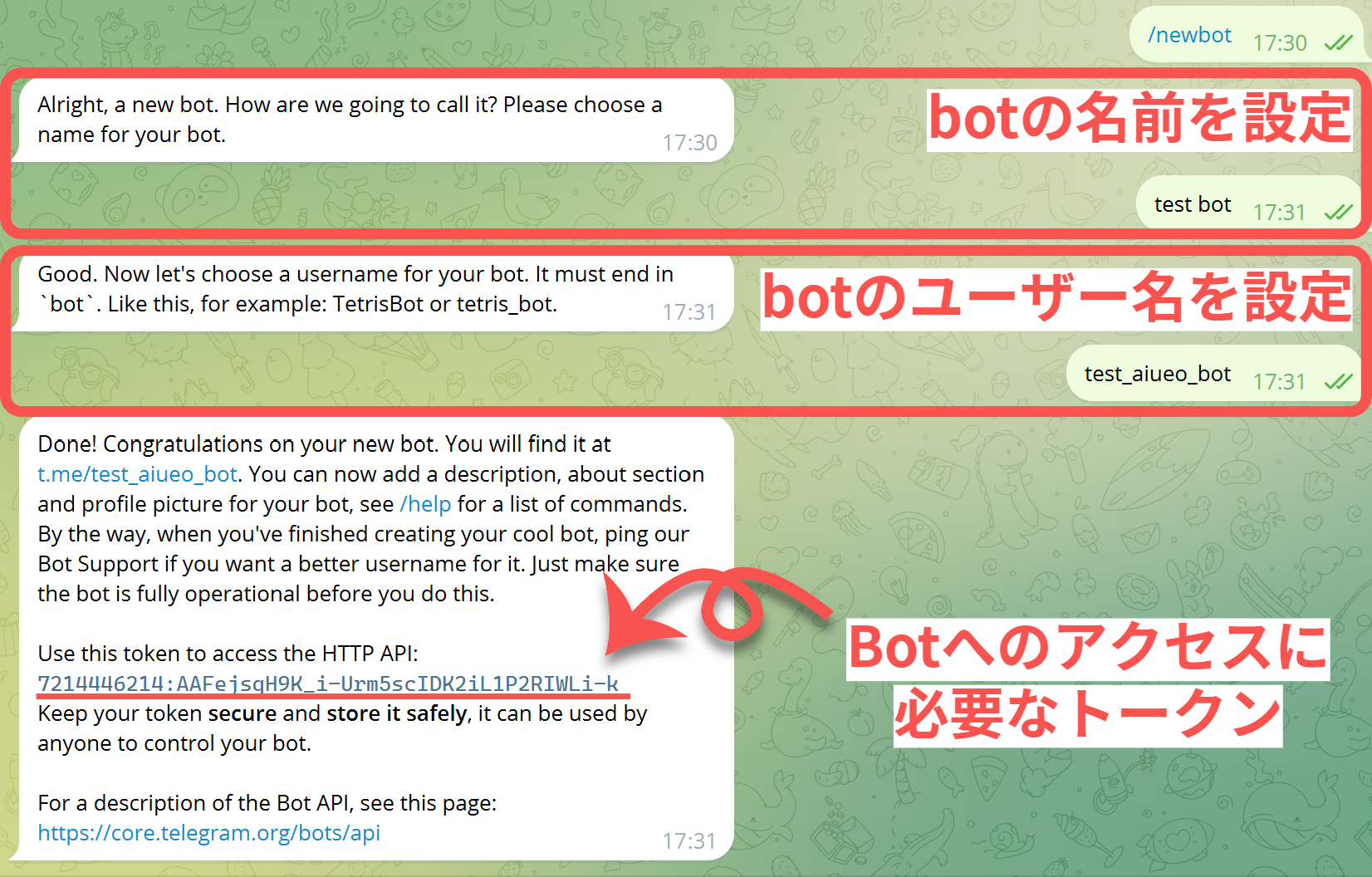 Telegram（テレグラム）上で動くbotをPythonで作ってみた - STIR LAB